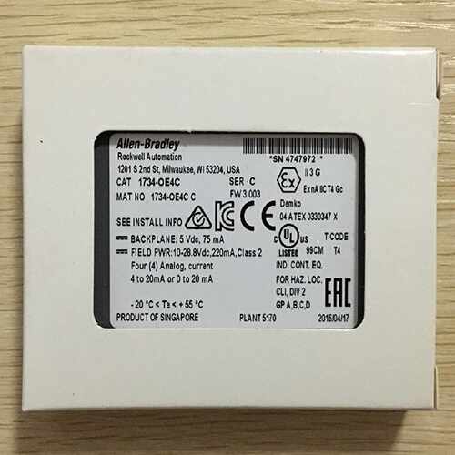议价美国罗克韦尔Allen-BradleyAB1734-OV2E模拟量输入模块全新