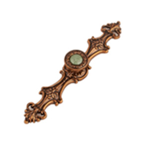 欧式仿古做旧拉手抽屉衣柜复古家具五金小拉手暗金单孔橱柜门把手