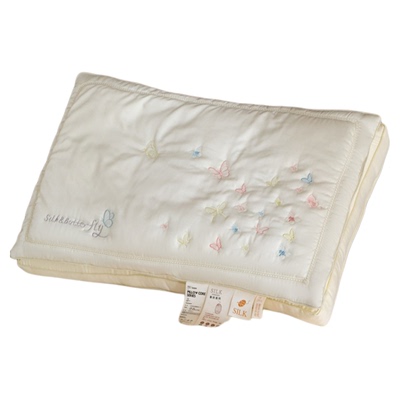 双层桑蚕丝枕头高弹不塌陷