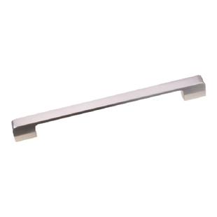 不锈钢镍拉丝色锌合金小拉手抽屉大衣柜门加长把手五金配件s55