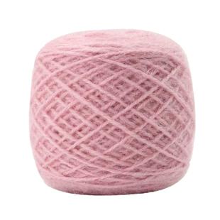 松鼠绒毛线团中粗松鼠纱手工编织帽子围巾宝宝毛线亮丝马海线外套