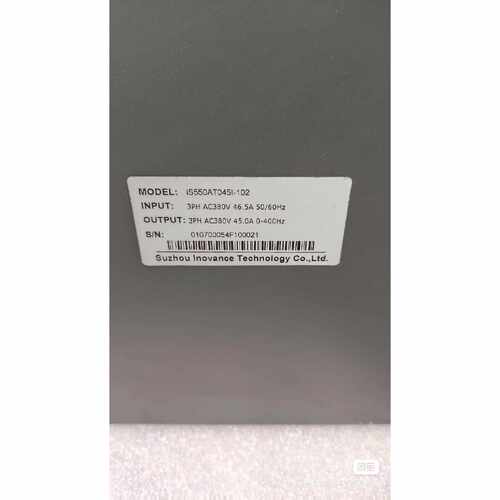 议价汇川伺服驱动器IS550AT045I10222KW拆维修
