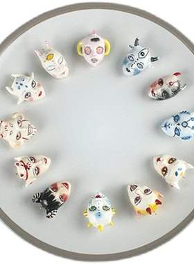 十二星座幸运项链狮子吊坠