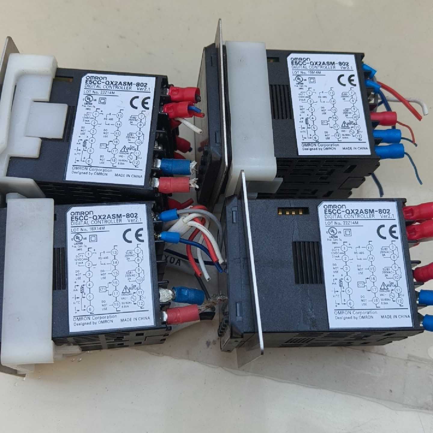 议价欧姆龙温控表 E5CC-QX2ASM-802,Ver.2.1