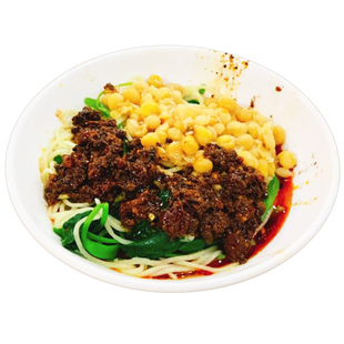 重庆花市豌杂面上过舌尖解放碑老店小面50强干馏杂酱麻辣美食代购