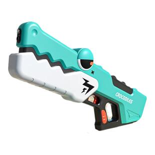 电动连发鳄鱼水枪自动吸水水枪玩具高压强力喷水儿童滋水枪12男孩