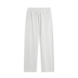 USHI悠时 直筒束脚Cityboy风运动裤秋季透气宽松卫裤抽绳长裤男