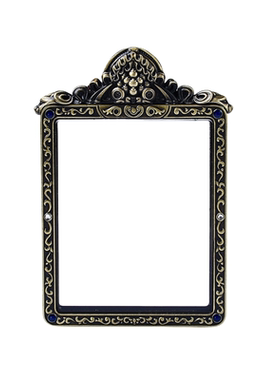 吐宝鼠花头双面唐卡外壳藏式