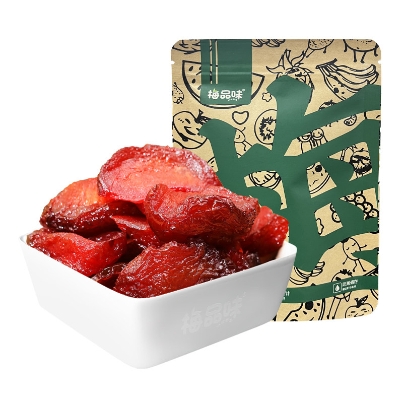 梅品味黑布林李子干酸甜解馋果脯