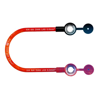 6平方电动车电池电瓶纯铜连接线