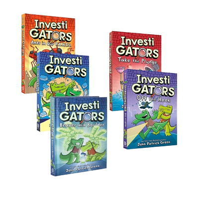 鳄鱼侦查员精装全彩漫画书绘本