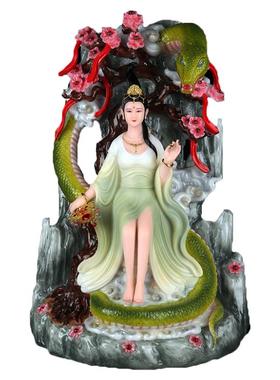 铭昌飞天蛇娘娘胡狐娘娘摆件