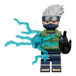 2024新款忍者K2145旗木卡卡西第三方男孩益智拼装积木人仔玩具