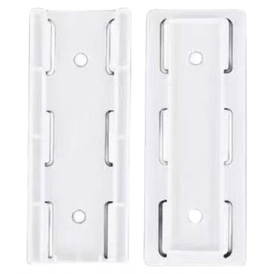 排插固定器壁挂插座插排收纳置物架免打孔插线板路由器固定墙上贴