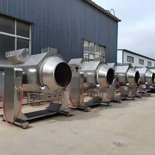 大型炒菜机 全自动炒饭机 学校食堂院校滚筒炒菜炒肉机