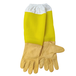 蜂农养蜂手套柔软羊皮捉蜂野外采蜂蜜防蜂蜇加厚手部防护工具大全