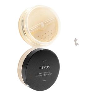 ETVOS悦朵丝哑光遮瑕矿物粉底蜜粉小黑盖持久定妆补妆蜜粉粉底