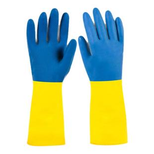 防蜂手套养蜂专用防蛰橡胶劳保捉蜂蜜蜂防割防刺加厚透气加长防护