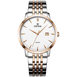 依波手表男学生情侣手表正品女品牌手表男款简约钢带石英表5018