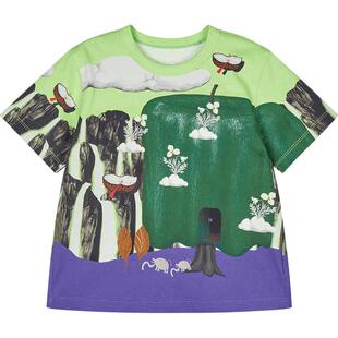 [秀场同款]新款江南布衣童装短袖T恤H型圆领25秋男女童jnbybyjnby