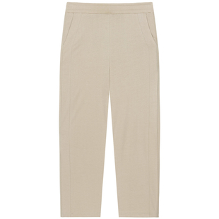 铜牛冰感臻棉拼接女长裤2026春夏新款休闲裤子宽松舒适凉爽VK294