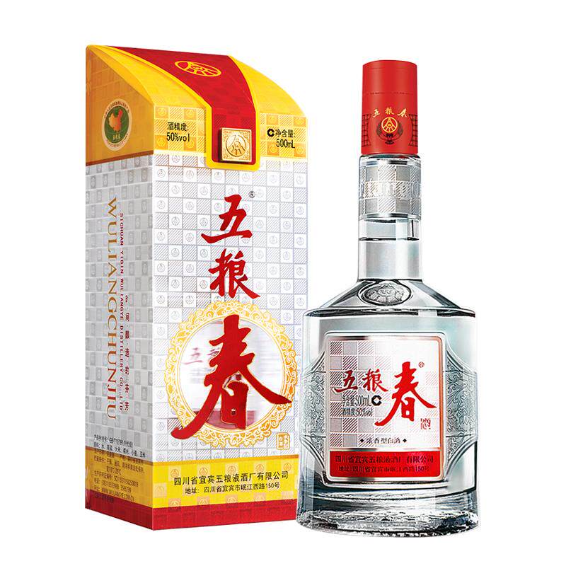 五粮浓香五粮春50度浓香型白酒