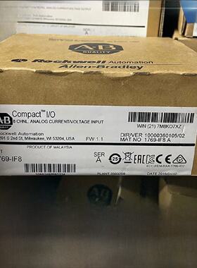 议价Compactlogix 8通道模拟电压/电流输入模块17691F8