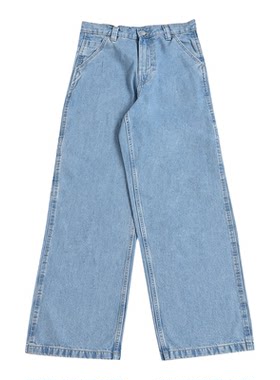 VANS范斯新款男子梭织长裤简约牛仔裤百搭运动休闲裤VN000XHFTTJ