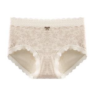 蕉序A类10A抗菌内裤女款纯棉全棉2025新款中腰三角裤加长裆秋冬