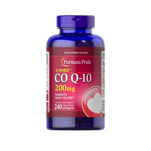 美国普丽普莱辅酶q10软胶囊200mg240粒coq10中老年营养100mg400mg