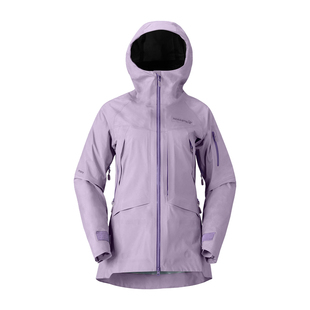 NORRONA more GTX 女子 滑雪登山 防水耐磨 硬壳冲锋夹克 滑雪服