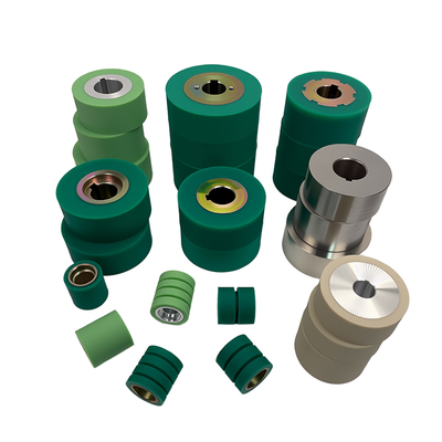 铁金刚业成高科压胶机上下胶轮子