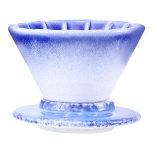 koonan卡纳窑变陶瓷V60滤杯 锥形滴滤试过滤器 手冲咖啡过滤杯