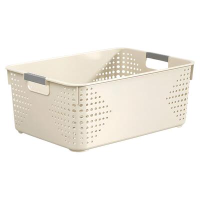 零食杂物收纳筐家用塑料置物篮