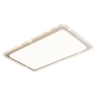 新款轻奢水晶吸顶灯现代简约餐厅客厅灯超亮主灯卧室前台书房大厅