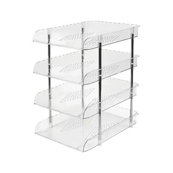 桌面书本书籍分层收纳盒