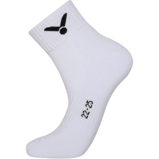 正品胜利VICTOR羽毛球袜威克多毛巾底男女款运动短袜羽球袜SK192