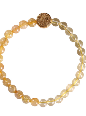 金银满仓手链女金发晶五路金爷