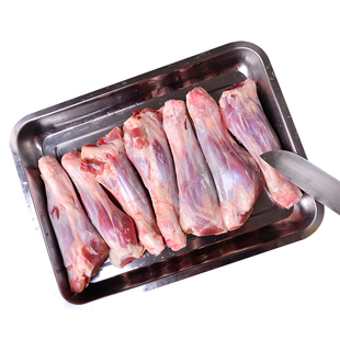 正宗内蒙散养羔羊小腿整只羊腿小羊腿原切羊腱子肉烤羊腿新鲜冷冻