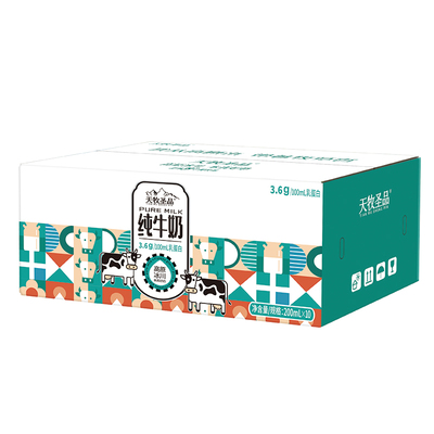 天牧圣品青钻3.6g蛋白纯牛奶