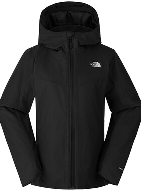 北面女防水保暖棉服外套