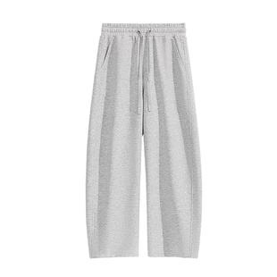 班尼路香蕉阔腿弯刀裤子男2026春季新款男生运动裤春秋重磅卫裤A