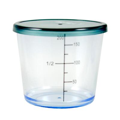 带刻度两件套加厚钓鱼量杯狼途