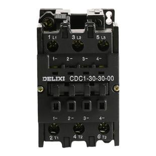 德力西接触器CDC1-25-30-10 25A 220V线圈电压可选36V/220V/380V