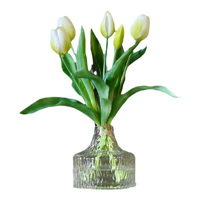 郁金香仿真花高档装饰摆设件