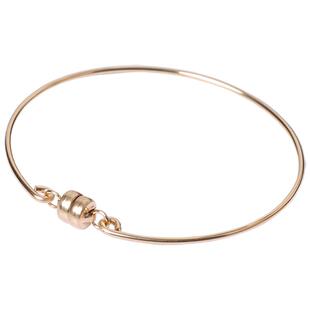 JWOOCO原创手工美国14K注金手镯女小众设计包金简约极细K金手镯女