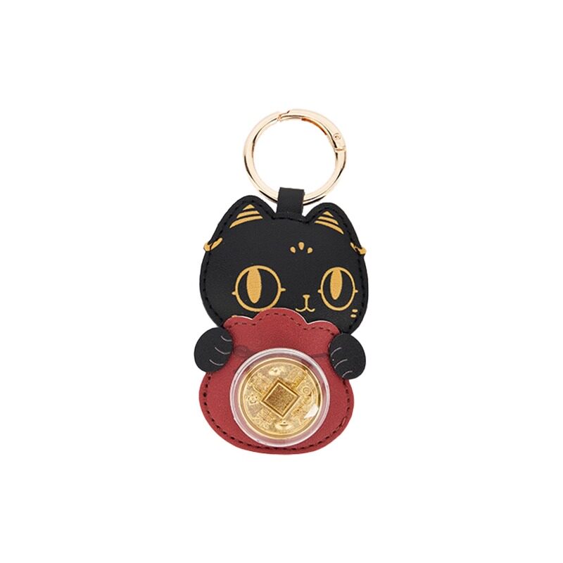 大英博物馆巴斯特萌猫时来运转钥匙扣包包挂件挂饰生日礼物女生