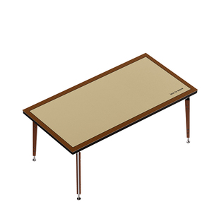 摩卡慕斯中古风餐桌垫防水防油隔热防烫轻奢高级感桌面保护垫定制