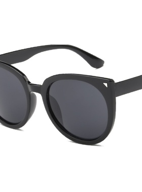 明星同款女士韩国复古圆脸眼镜