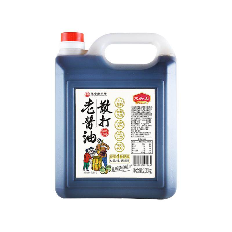 龙头山0添加特级酱油大桶装
